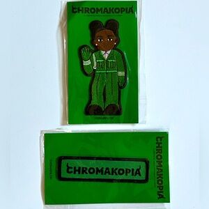 NEW! Tyler the Creator Limited Edition”Chromakopia” Tour Two Piece Patch Set-NWT